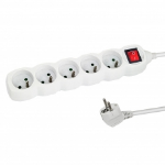 Esperanza ELK214W power extension 1.5 m 5 AC outlet(s) Indoor White