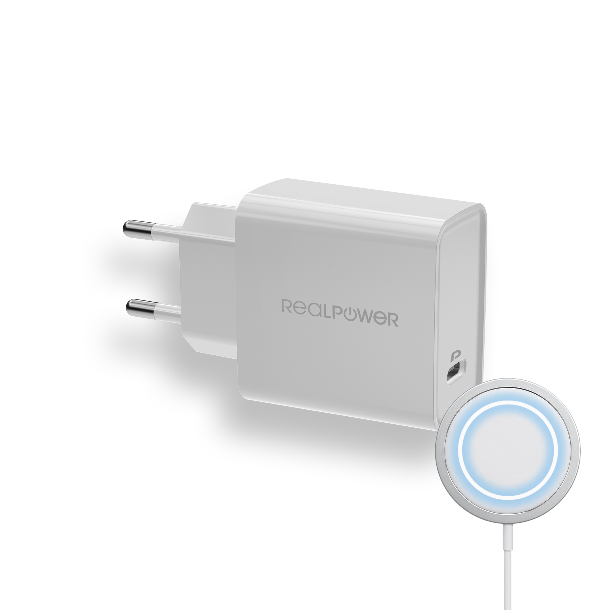 Image of RealPower PC-MagSet White Indoor