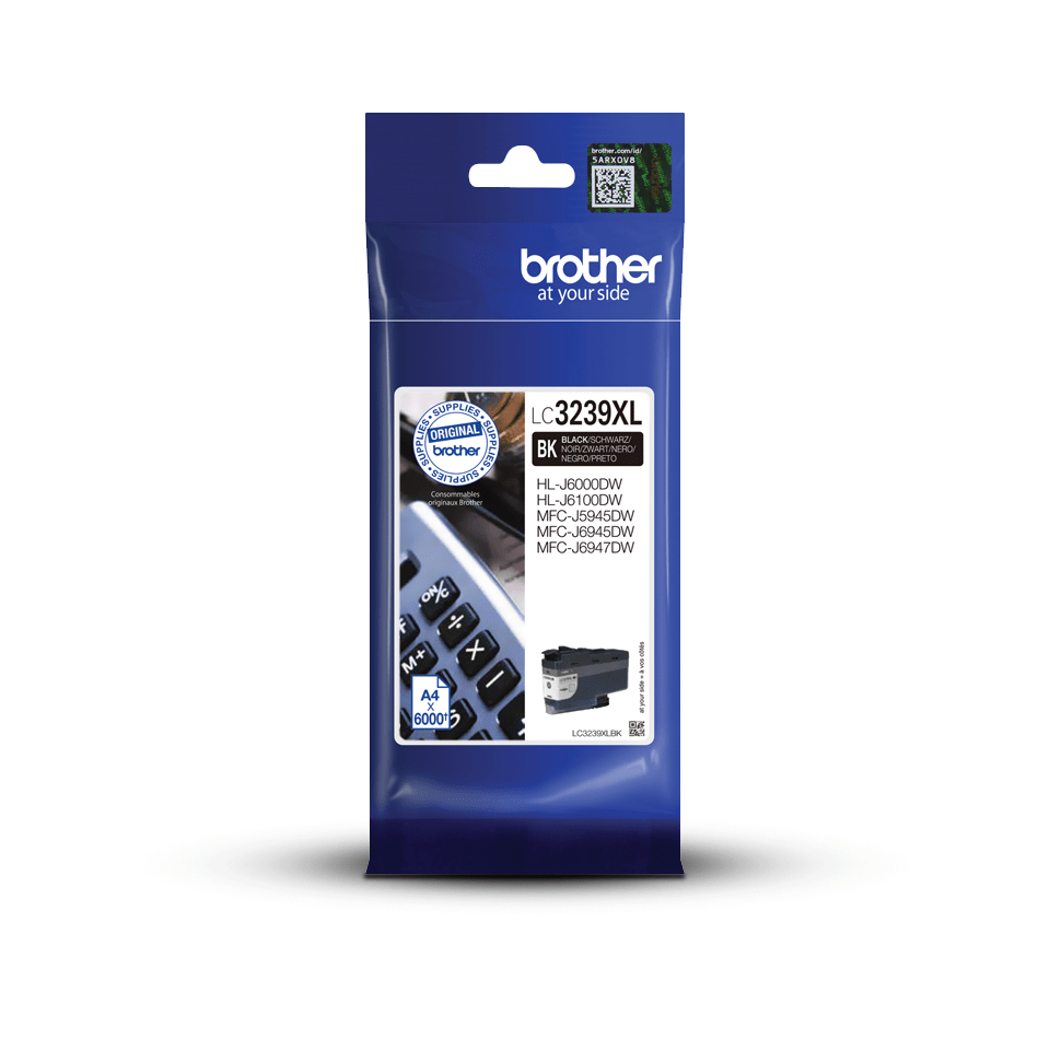 Brother LC-3239XLBK Ink cartridge black. 6K pages ISO/IEC 24711 for Br