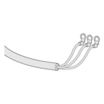 Juniper CBL-PWR-RGD-RNG-US power cable 98.4" (2.5 m) 3 x 1.5 mm