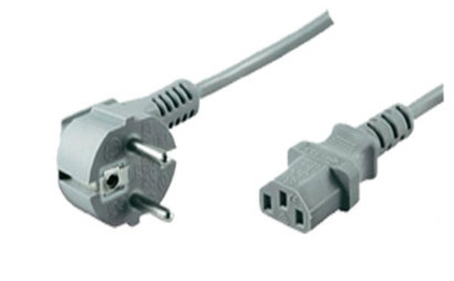 Image of shiverpeaks Type F/C13 5m Grey Power plug type F C13 coupler