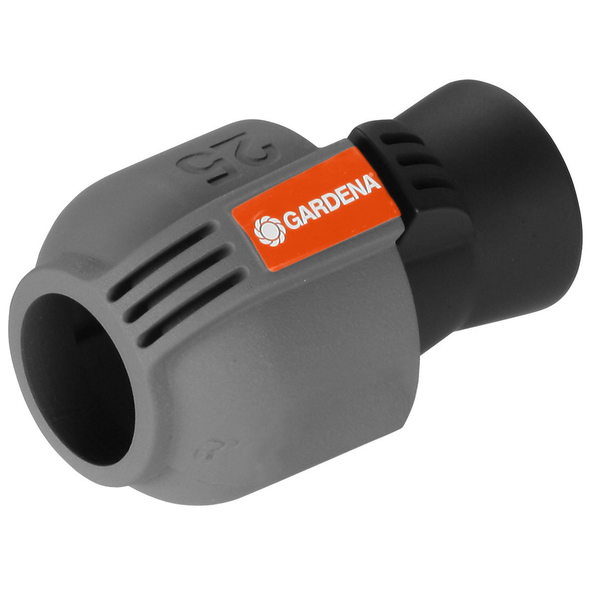 Image of Gardena Connector 25 mm x 3/4 female thread - Black - Gray