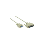 Advantech BB-232CAM serial cable White 70.9" (1.8 m) DB-25 DB-9