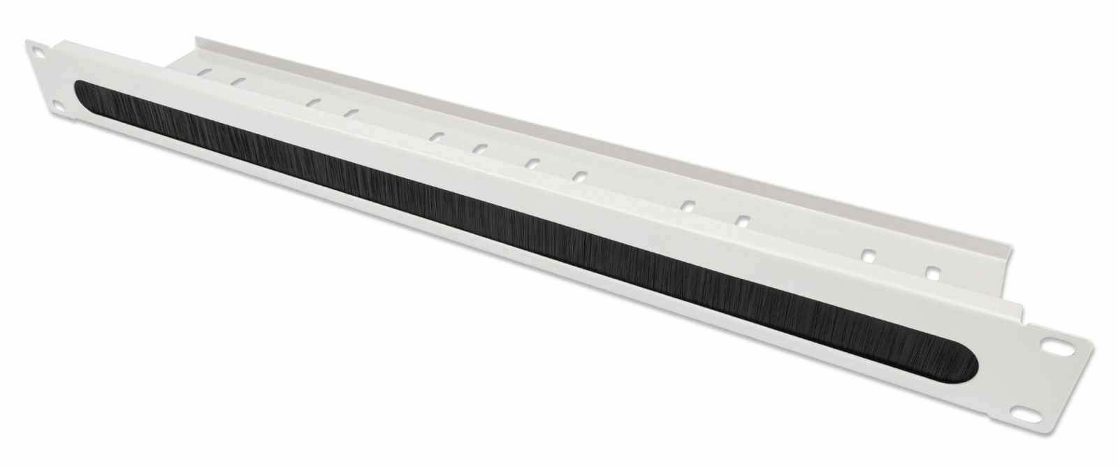 Image of Intellinet 19" Cable Entry Panel with Cable Tray 2-Pack, 2-Piece...
