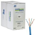 Cablenet Cat5e Blue U/UTP LSOH 24AWG Solid CPR Dca Cable 305m Reelex Box