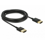 DeLOCK 85117 HDMI cable 0.25 m HDMI Type A (Standard) Black