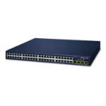 PLANET GS-4210-48T4S network switch Managed L2/L4 Gigabit Ethernet (10/100/1000) 1U Blue