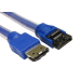 Cables Direct RB-473 SATA cable 3 m eSATA Blue