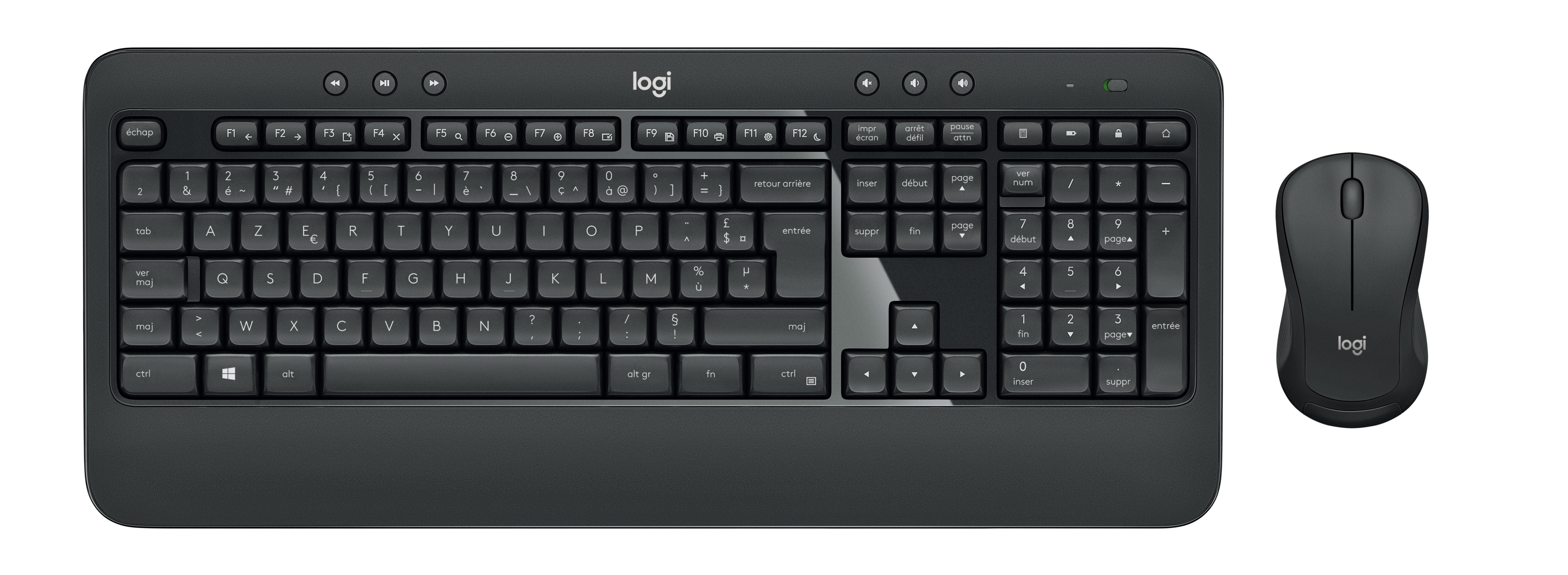 Logitech MK540 ADVANCED Wireless Keyboard and Mouse Combo