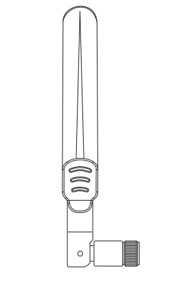 Image of Extreme networks ML-2452-APA2-02 network antenna RP-SMA 4.9 dBi