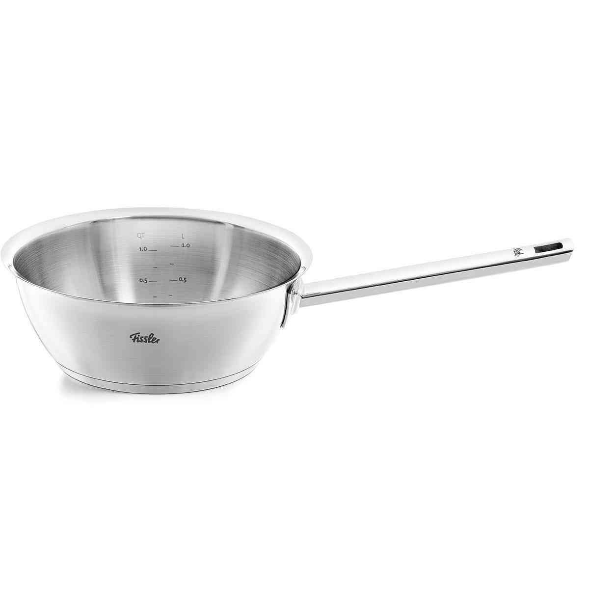 Image of Fissler 084-148-20-100/0 - Round - Saute pan - Stainless steel -...