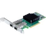 Atto Dual Channel 10/25GbE x8 PCIe 3.0, Low Profile, SFP28