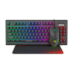 MARVO Scorpion CM310 Loot 30 3 in 1 RGB Gaming UK Layout TKL Keyboard, Mouse and Mat Bundle (Black)