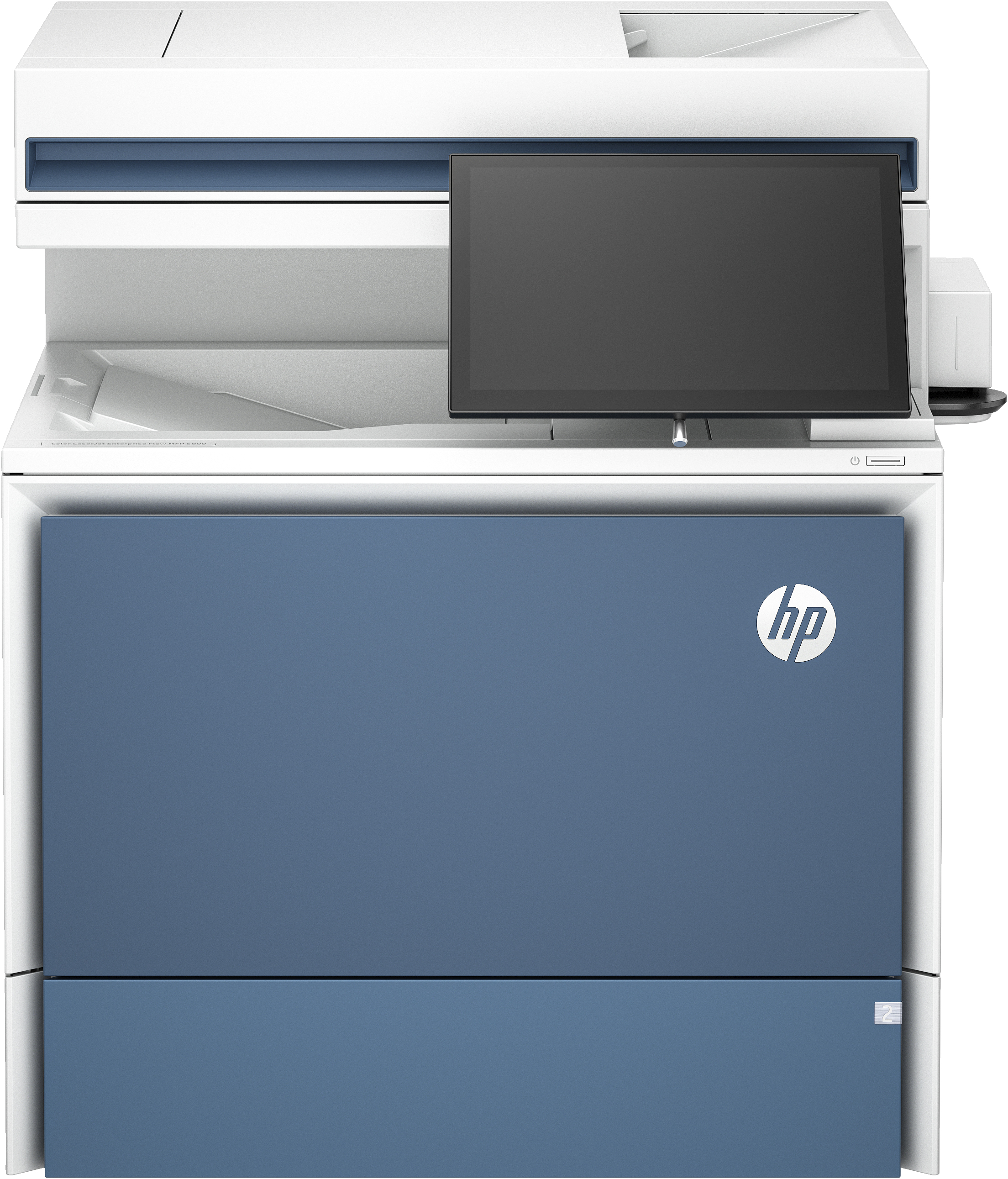 Image of HP Color LaserJet Enterprise Flow MFP 5800zf Printer, Print, copy,...
