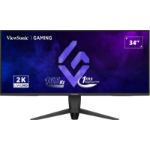 Viewsonic VX Series VX3480-2K-PRO computer monitor 86.4 cm (34") 3440 x 1440 pixels UltraWide Quad HD LED Black