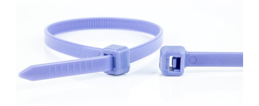 WKK 110126771 cable tie Releasable cable tie Plastic, Polyamide Purple 100 pc(s)