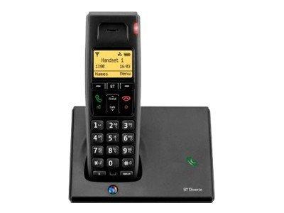 Image of British Telecom Diverse 7110 DECT telephone Caller ID Black