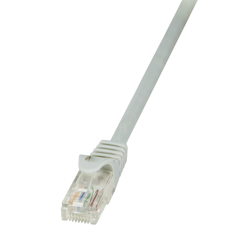 Photos - Cable (video, audio, USB) LogiLink 0.25m Cat.6 U/UTP RJ45v networking cable Grey Cat6 U/UTP (UTP CP2 