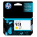 HP Cartucho original de tinta amarilla 951