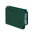 Rexel Crystalfile Classic ‘330’ Lateral File 50mm Green (25)