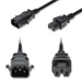 AddOn Networks ADD-C14P2C15C14G4FBK power cable Black 47.2" (1.2 m) C14 coupler C15 coupler