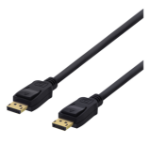 Deltaco DP-1022 DisplayPort cable 2 m Black