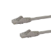 StarTech.com 75ft CAT6 Ethernet Cable - Gray CAT 6 Gigabit Ethernet Wire -650MHz 100W PoE RJ45 UTP Network/Patch Cord Snagless w/Strain Relief Fluke Tested/Wiring is UL Certified/TIA