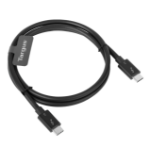 Targus ACC1128GLX USB cable 31.5" (0.8 m) Thunderbolt 3 USB C Black