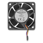 DeLOCK 67295 koelsysteem voor computers Computer behuizing Ventilator 6 cm Zwart 1 stuk(s)