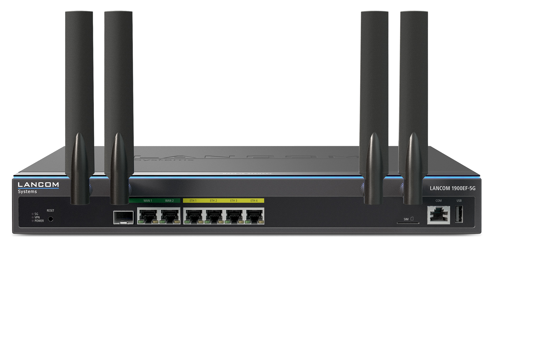 Image of Lancom Systems 1900EF-5G wired router Gigabit Ethernet Black