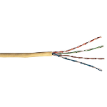 Videk 4 Pair Solid UTP Cat6 External Grade Cable Black 305Mtr Reel