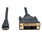 Tripp Lite P566-003-MINI Mini HDMI to DVI Adapter Cable (Mini HDMI to DVI-D M/M), 3 ft. (0.9 m)