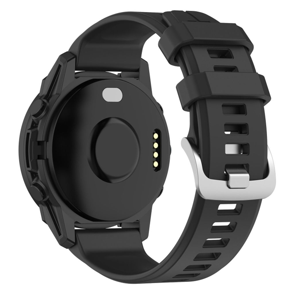 EU Product - Forerunner 955 / 255 / 745 Silicone Watch Band - Black thumbnail