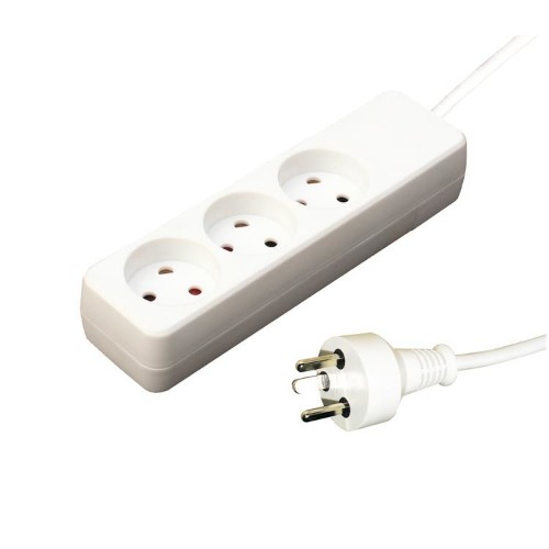 Garbot 24155119-6E power extension 6 m 3 AC outlet(s) Indoor White