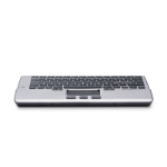 Mousetrapper Alpha tangentbord Mus inkluderad USB + Bluetooth QWERTY Nordic Silver