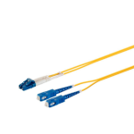 Monoprice 38475 InfiniBand/fibre optic cable 590.6" (15 m) LCD SCD OFNR Yellow