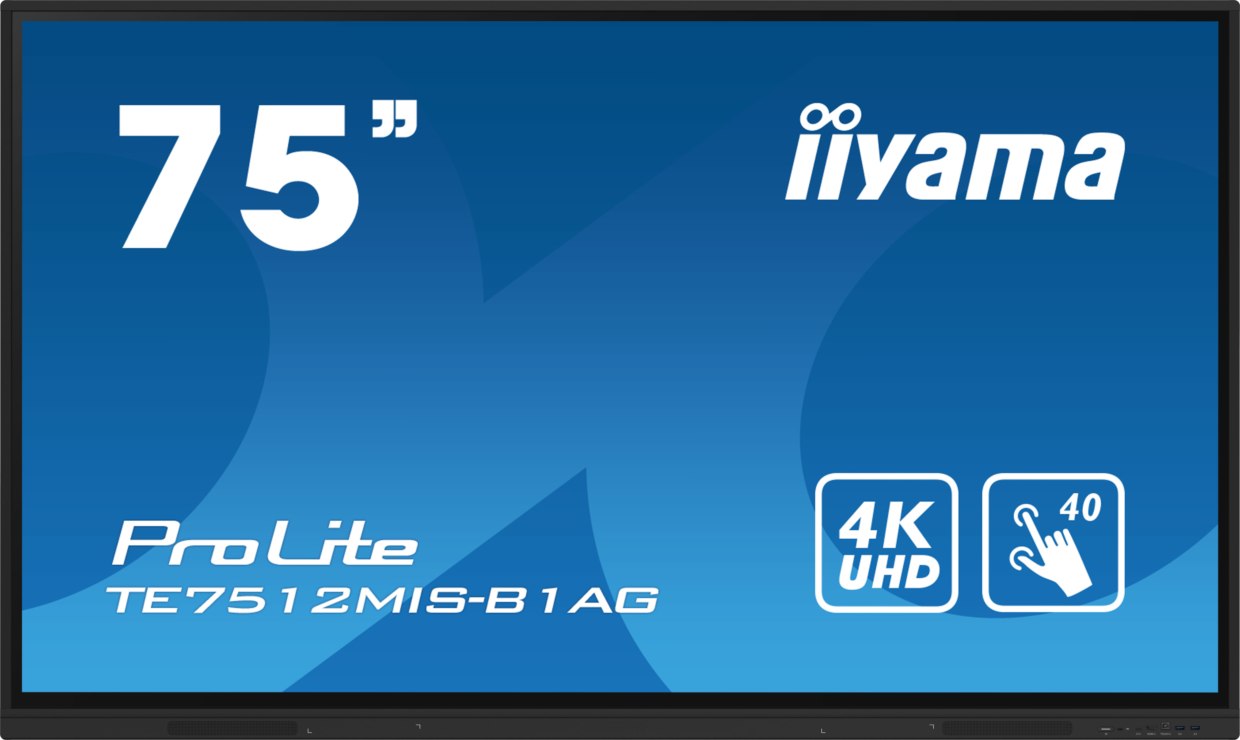 iiyama PROLITE Digital signage flat panel 190.5 cm (75") Wi-Fi 400...