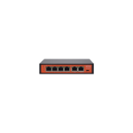 Wi-Tek WI-PE51E network extender Network transmitter Black, Orange 10, 100 Mbit/s