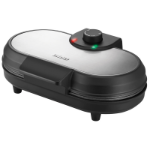 Unold PANCAKE MAKER American crepe maker 2 crêpe(s) 1000 W Zwart, Roestvrijstaal