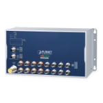 PLANET ITS-6326-8P8T-LV netwerk-switch Managed L3 Power over Ethernet (PoE) Aluminium, Blauw