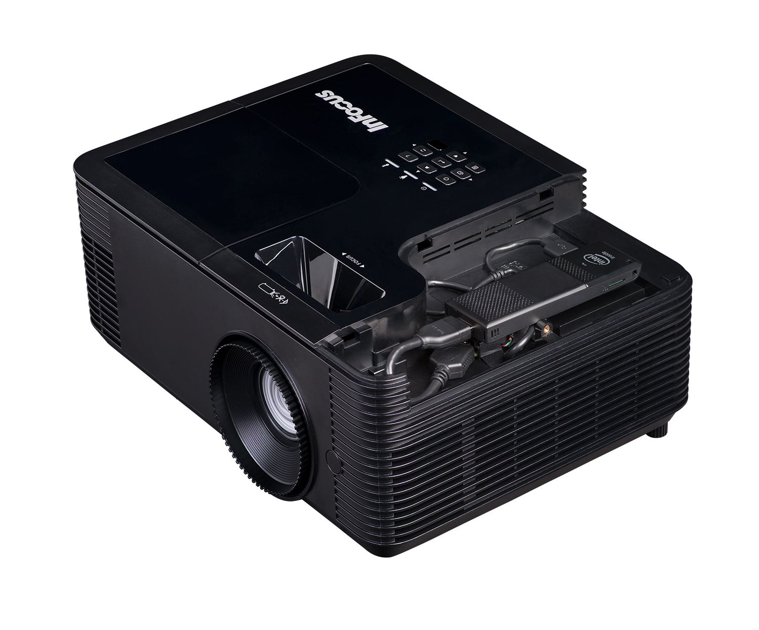 Image of InFocus IN138HD 1080P data projector Standard throw projector 4000...