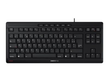 CHERRY STREAM KEYBOARD TKL tangentbord USB QWERTY Engelsk Svart
