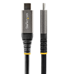 StarTech.com 50 cm USB C-kabel 10 Gbit/s - USB 3.1/3.2 Gen 2 Type-C kabel - 100W (5A) Power Delivery-laddning, DP alt-läge - USB-C-kabel för USB-C bärbar dator/telefon/enhet - Ladda/synkronisera