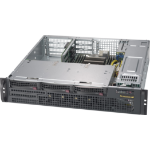 Supermicro CSE-825MBTQC-R802WB computer case Rack Black 800 W