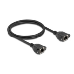 DeLOCK 90784 netwerkkabel Zwart 1 m Cat6a S/FTP (S-STP)