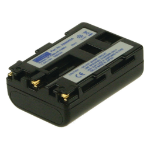 2-Power Digital Camera Battery 7.4V 1600mAh