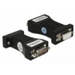 DeLOCK 63968 serial converter/repeater/isolator RS-232 Black
