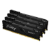 Kingston Technology FURY Beast 32GB 3600MT/s DDR4 CL17 DIMM (Kit de 4) Black