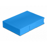 DeLOCK 18373 case voor opslagstations Hoes Kunststof Blauw