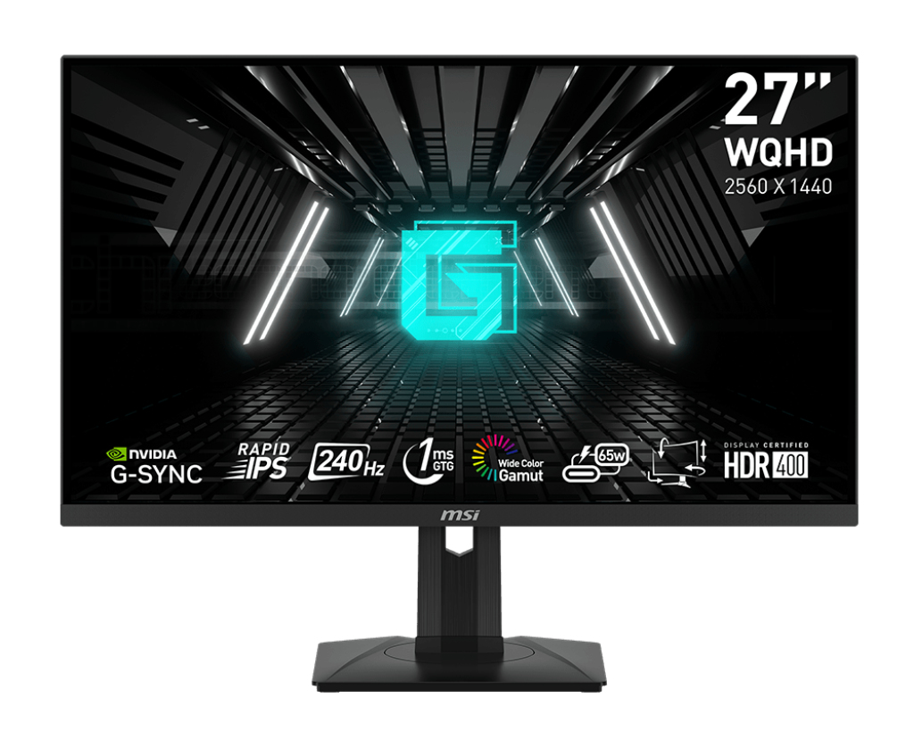 MSI G274QPX computer monitor 68.6 cm (27") 2560 x 1440 pixels Quad...